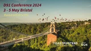 Leadership Conference in Bristol for UK South (District 91) Toastmasters International