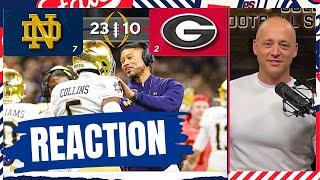 Notre Dame Beats UGA - Josh Pate Playoff Reaction