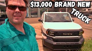 Toyota Champ Pickup Ute Review. Cheapest New Truck You Can Buy!