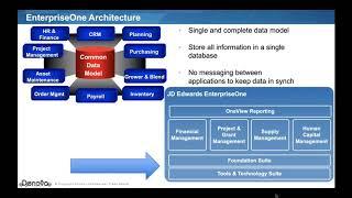 JD Edwards The Basic Architecture Explained