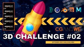 NEW Monthly 3D Challenge | September 2022 | CASH PRIZES!