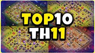 New BEST TH11 BASES CWL WAR/TROPHY Base Link 2024 (Top10) Clash of Clans - Town Hall 11 Farm Base