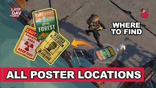 Collector Event - All Poster's Locations - Last Day On Earth