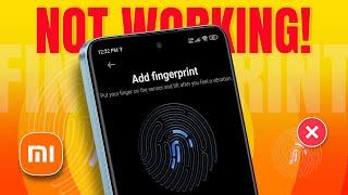 How to Fix Fingerprint Sensor Not Working on Xiaomi | Fingerprint Issues on Android Devices