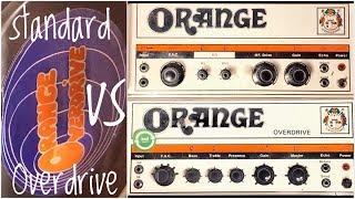 Vintage Orange Amps Shootout - OVERDRIVE Vs STANDARD OR80