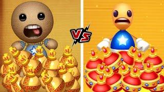 2 Buddyman vs Holy Grenade Bomb | Kick the Buddy 1 vs Kick the Buddy 2 Forever