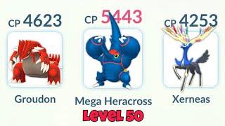 LvL 50 *HUNDO* MEGA HERACROSS is TOO OP  (Pokemon GO)