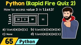 Python Programming - Rapid Fire Quiz 2