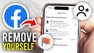 How To Remove Yourself As Admin On Facebook Page - Full Guide