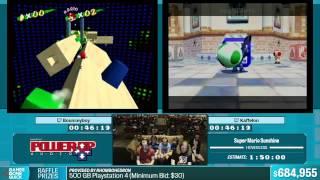 Super Mario Sunshine by Bounceyboy, Kaffelon in 1:33:33 - Summer Games Done Quick 2015 - Part 139