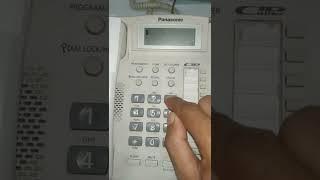 Panasonic Model No. KX-TS880MX Time & Date setting.........