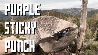 Purple Sticky Punch V5 - Summit Lake; Tahoe