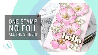 This is the most AFFORDABLE way to create SHINE on your cards!!!