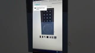 Score a touchscreen lock for just $36! #lock #doorlock