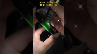 (3) 用墨翠做的四叶草手链和项链，姐妹们更喜欢哪个呢？#天然翡翠 #翡翠 #翡翠手鐲 #翡翠玉石 #珠宝 #珠寶