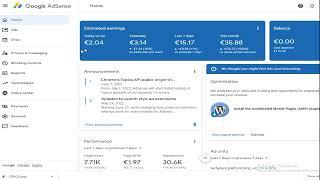 Adsense Arbitrage Earnings for my client from website traffic