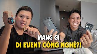 Tụi mình MANG GÌ đi EVENT CÔNG NGHỆ ở nước ngoài?! #computex2024