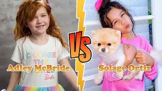 Adley McBride (A for Adley) VS Solage Ortiz (Familia Diamond) Transformation 2024  From Baby To Now