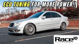 How To Tune Remote with RaceIQ Performance Stage 2 ECU Tune C32 AMG!!