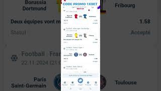 Pronostic foot aujourd'hui | Pronostic foot du jour : Coupon 1xbet ( 23/11/2024)