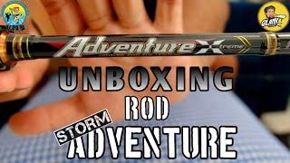 UNBOXING ROD STORM ADVENTURE 10-20 LB