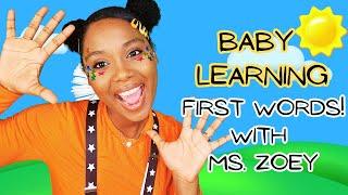 Baby's First Words with Ms.Zoey- Speech Therapy for baby's