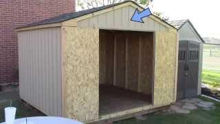 Building a pre-cut wood shed  - What to expect - Home Depot's Princeton