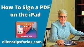 How To Sign A PDF On The iPad