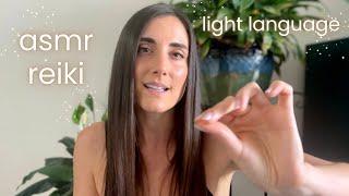 ASMR Reiki & Light Language to Attract LovePlucking, Hand Movements, Singing & Energy Activation