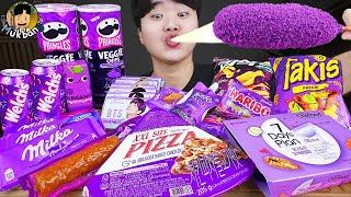 ENG SUB) ASMR MUKBANG FIRE Noodle & HOT DOG & CHEESE PIZZA & Tteokbokki EATING SOUND ! (BULDAK)