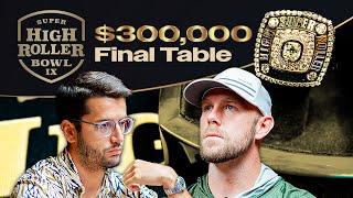 Seth Davies & Juan Pardo Dominguez play for $3.2 MILLION | Super High Roller Bowl IX Final Table