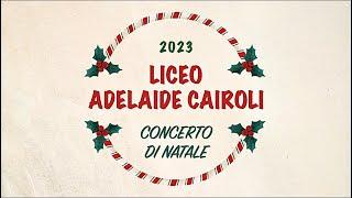 Concerto di Natale 2023 - Liceo A.Cairoli