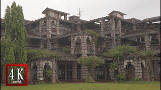 【4K Uncut Walk】"Nago City Hall" like an ancient ruin,  OKINAWA in JAPAN