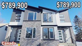 New Construction Calgary Inner City Semi-Detached Homes | Calgary House Tours