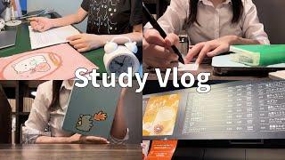 【StudyVlog】試験直前の平日勉強ルーティン｜試験前にやるべきこと｜20代証券会社勤務｜資格勉強｜朝4;30起き│ＣＦＰ｜健康管理