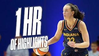 One Hour of Caitlin Clark Highlights | 2024 WNBA Rookie of the Year