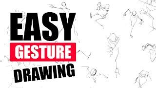 The EASIEST Way To Practice Gesture Drawing