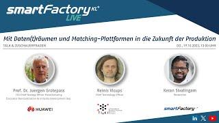 SmartFactory-KL LIVE: Mit Daten(t)räumen und Matching-Plattformen in die Zukunft der Produktion