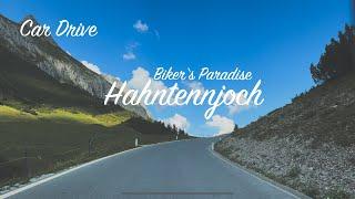 Car Drive 4K - Hahntennjoch - Biker’s Paradise Route in Austrian Alps-Tirol (Elmen - Imst)