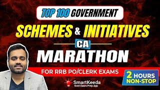 Top 100 Schemes & Initiatives News  |  April to Sep 2024  |  GA Marathon for RRB PO/Clerk 2024