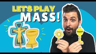 Let's play Mass with Fr. Tim and this Pop OUT Mass Kit!