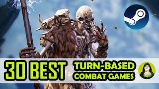 30 BEST TURN-BASED COMBAT GAMES! | RPG, Strategy, Tactics! (Steam sale prices included)