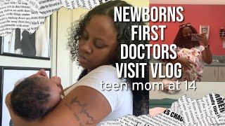 Baby’s First Doctors Visit Vlog  | Teen Mom at 14