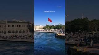 #turkey #istanbul #icityclips #travelvlog #traveling #trending #lake #flag #cruise