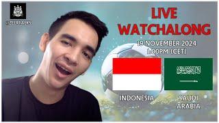 Indonesia  v.  Saudi Arabia | 2026 FIFA World Cup qualifiers (LIVE) with @ZeerTalks