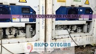 Refrigerated container price by Akpo Oyegwa Refrigeration Company.