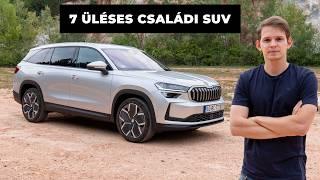 ÓRIÁSI, de nem az ára - ÚJ Skoda Kodiaq 2024 teszt