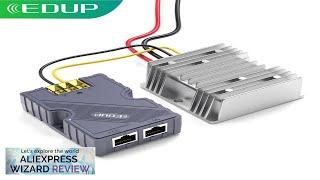 EDUP Starlink GigE PoE Injector 150W DC Step UP Converter 12V Review