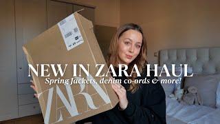 NEW IN ZARA HAUL | SPRING JACKETS, DOUBLE DENIM & MORE