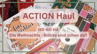 ️NEU Action Haul️ Weihnachten bei Action 2024!  viele Weihnachtsblöcke aus dem Nova Eventis Action